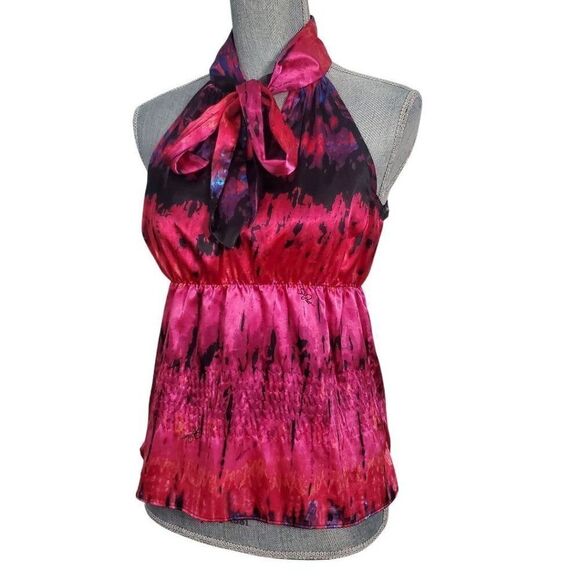 YK2 Baby Phat Womens Satin Halter Neck Top Small GUC - Picture 4 of 8
